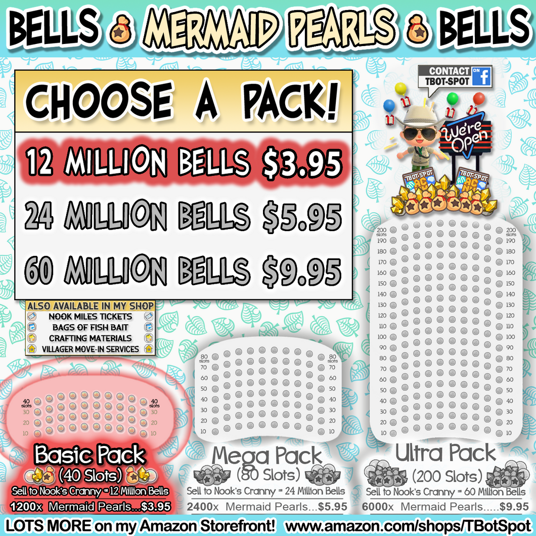 Bells - Mermaid Pearls - Bells