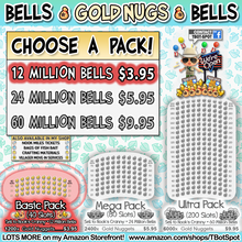 Load image into Gallery viewer, Bells - Gold Nuggets - Bells
