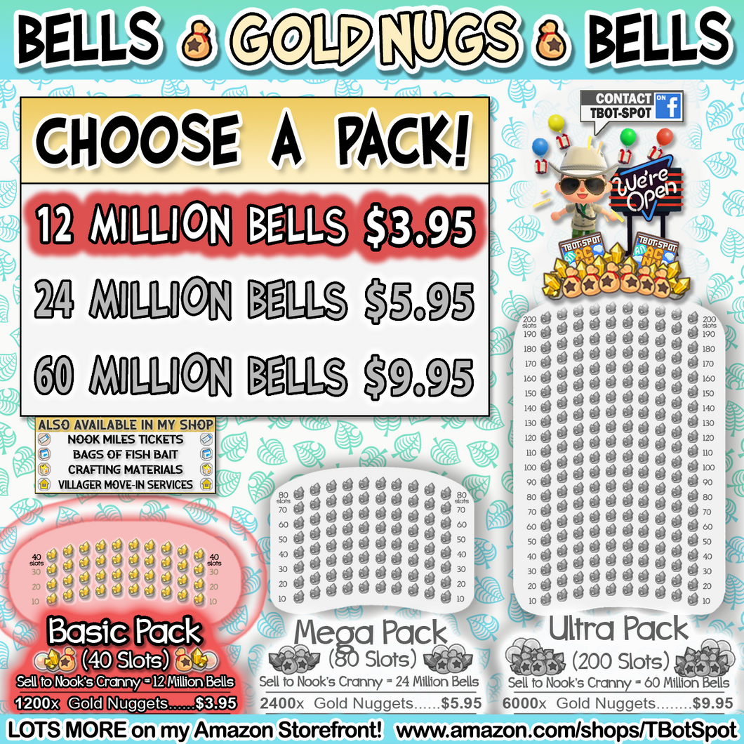 Bells - Gold Nuggets - Bells