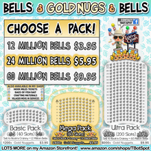 Load image into Gallery viewer, Bells - Gold Nuggets - Bells
