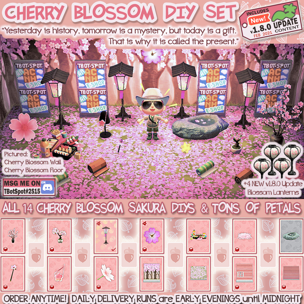 Seasonal DIY Pack - Cherry Blossom Sakura Set