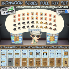 Load image into Gallery viewer, Furniture DIY Pack - Ironwood Set
