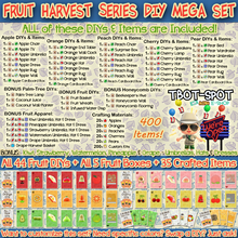 Load image into Gallery viewer, DIY Ultra Pack - Fruit Harvest Set
