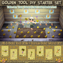 Load image into Gallery viewer, DIY Starter Pack - Golden Tools Set
