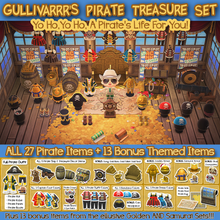 Load image into Gallery viewer, Gullivarrr&#39;s Pirate Treasure Set - Themed Item Pack
