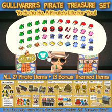 Load image into Gallery viewer, Gullivarrr&#39;s Pirate Treasure Set - Themed Item Pack
