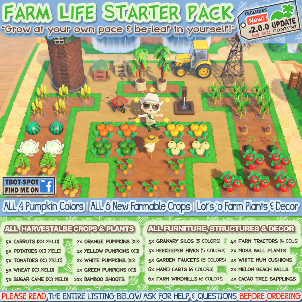 Seasonal Item Pack - Farm Life Starter Set