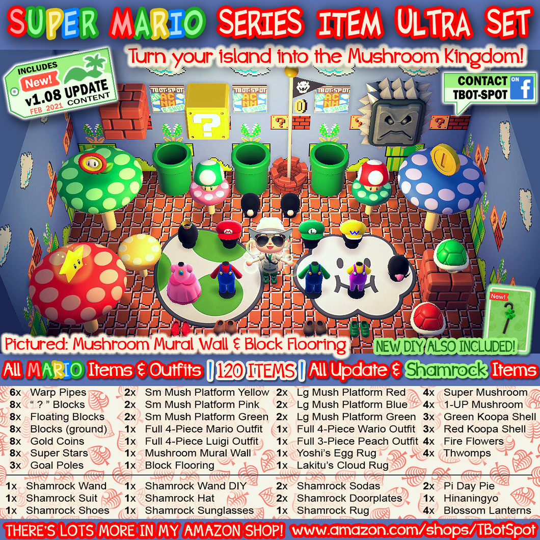 Super Mario Series Ultra Set - Crossover Item Pack