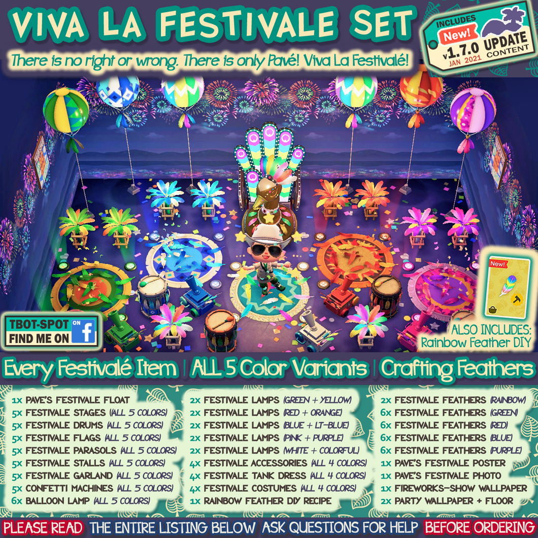 Celebration Pack - Viva La Festival Event